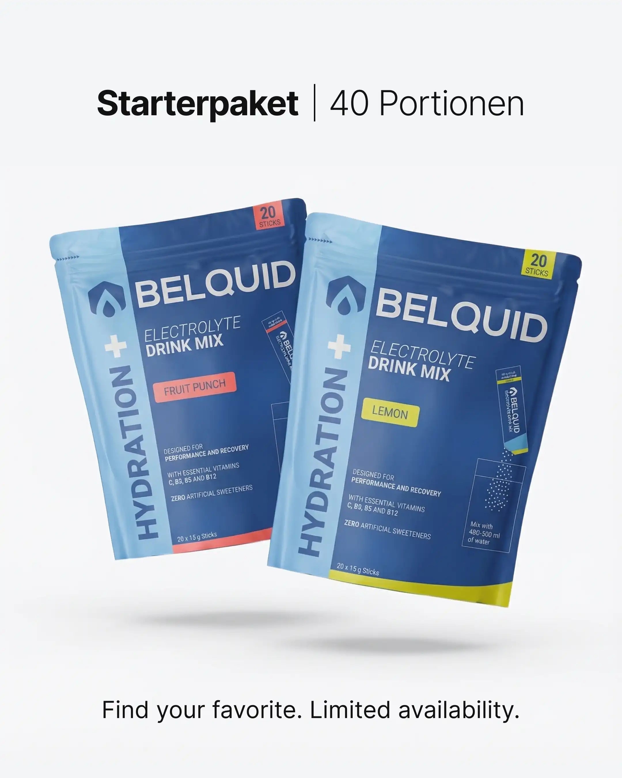 Premium Elektrolyte Mix - Starter Set